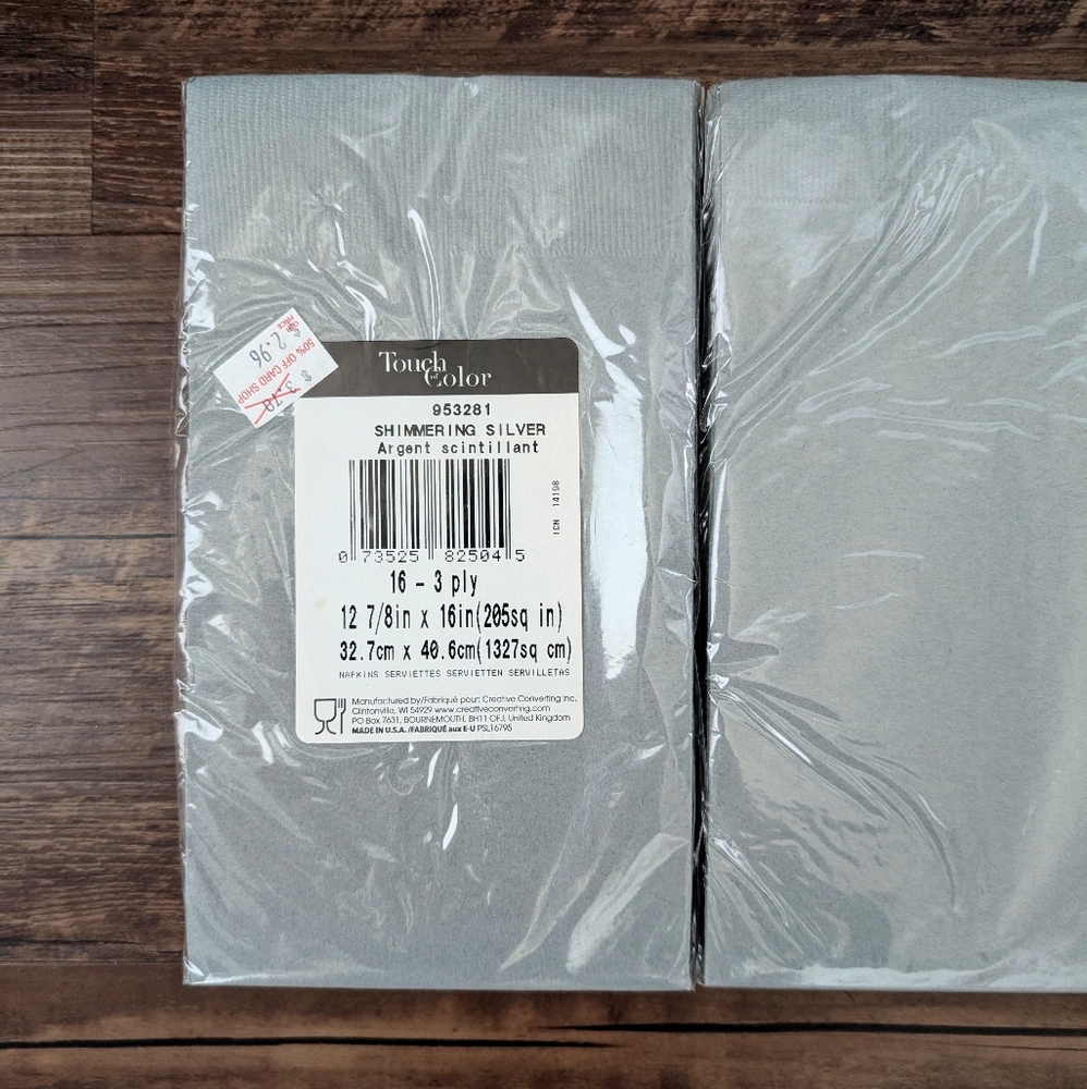 NEW! Creative Converting Touch of Color Napkins